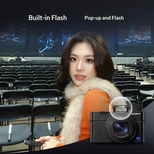 กล้องดิจิตอล 4K <span class=keywords><strong>RX100</strong></span> <span class=keywords><strong>VII</strong></span> เลนส์ซูมออปติคอล 24-200 มม. เซ็นเซอร์ CMOS ความเร็วสูง โฟกัสอัตโนมัติแม่นยำ พกพาสะดวก กล้องวิดีโอมืออาชีพสำหรับการถ่ายวิดีโอบล็อก - Product Image 4