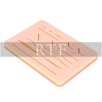 Kit de pratique de suture en silicone réutilisable |   Coussin de suture médical durable pour étudiants et professionnels