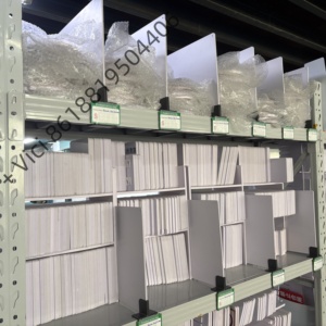 PVC Prateleira Divisores Removível Partição Organizador, ajustável Armazém <span class=keywords><strong>Rack</strong></span> Divisor de Sistema de Armazenamento, Bulk Order Discounts - Product Image 6
