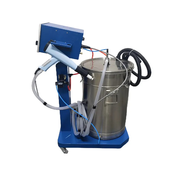 Coating Booth High Powder Loading Rate Electrostatic Spraying Painting Machine