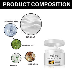 EELHOE Gommage nourrissant pour le contrôle des cheveux solides et denses Shampooing rafraîchissant anti-pelliculaire moelleux pour le cuir chevelu. - Product Image 4