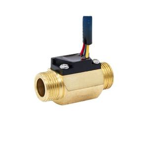 Débitmètre à effet Hall résistant aux hautes températures G3/8, capteur de débit d'eau et interrupteur de débit d'eau - Product Image 4