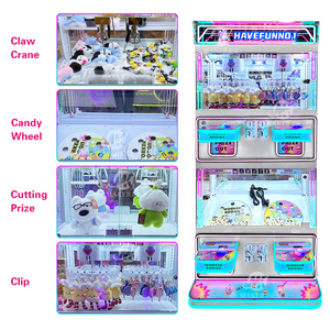 Machine d'<span class=keywords><strong>arcade</strong></span> à griffes de poupées et peluches, 4 modes de jeu, pour 4 joueurs, pour magasin et boutique - Product Image 5