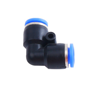 Conector de Curva Pv de Wentai Pneumatics, Pv4, Pv6, Pv8, Pv10, Pv12, Pv14, Pv16, Accesorios de Plástico Pvc para Traquea, Equipo Automatizado - Product Image 1