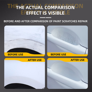 Sáp sửa chữa vết xước-Phục hồi sơn xe chuyên nghiệp, sửa chữa nhanh chóng cho các vết trầy xước nhẹ & vết xoáy (an toàn cho tất cả các màu) - Product Image 5