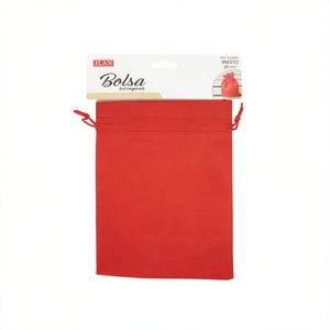 Sacchetto Regalo Iln 10x15 Cm Rosso 3 Pezzi Per Regali - Product Image 2