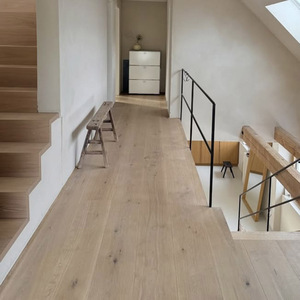 Plancher en chêne multicouche vieilli RoHS, qualité ABCD, étanche, à joint mâle et femelle, largeur 15 mm, avec présentoir - Product Image 1