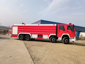 8X4 Howo 12000L 8X4ใหม่รถดับเพลิงสนามบิน - Product Image 5