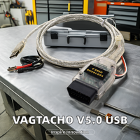 Vagtacho professionnel USB Version V 5.0 VAG Tacho NEC MCU 24C32 24C64 outil de réglage de puce pour voitures et véhicules