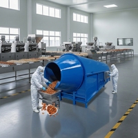 Équipement de séchage rotatif en acier inoxydable, sécheuse de haute précision pour la transformation alimentaire commerciale, moteur électrique à haute efficacité