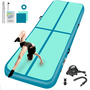 FBsport Colchoneta Inflable Personalizada de 3m, 5m, 6m, 10m, 12m, 15m para Gimnasia, Colchoneta de Aire para Tumbling, Set de Rodillos, <span class=keywords><strong>Mini</strong></span> Colchoneta de Gimnasia Inflable Económica - Product Image 4