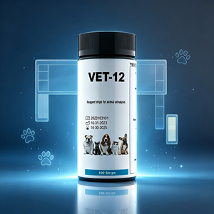 Bandelettes de test urinaire vétérinaire 14 paramètres haute sensibilité pour chiens et chats, pour diagnostic en clinique vétérinaire - Product Image 6