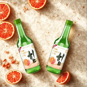 Soju coreano con licor de fruta de uva Bebida tradicional coreana a un precio razonable para cócteles Fabricado en Vietnam - Product Image 3