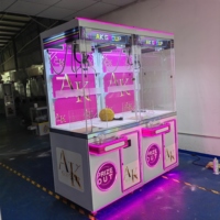 Machine de jeu d'arcade populaire en gros pour un joueur, avec cadre néon, écran personnalisé, lecteur de paiement par carte personnalisé