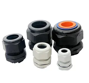 High Quality Electrical Rubber Gland Seal Waterproof RoHs Plastic Nylon IP68 PG Cable Entry Glands