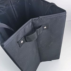 Sacs d'épicerie réutilisables, sacs de courses réutilisables résistants, grands sacs fourre-tout recyclés, pliables avec longues poignées et fond rigide - Product Image 5