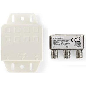 Commutateur DiSEqC Nedis 2 entrées 1 sortie, connecteur F, 950-2400 MHz, télévision par satellite - Product Image 2