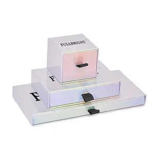 Professional Eco-Friendly cosmetic paper boxes printing supplier with holographic paper
