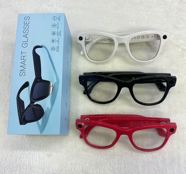 M02 Smart Glasses, 8-megapixel Dual Camera, 1080P Video Recording, AI Assistant, Color-changing Lenses