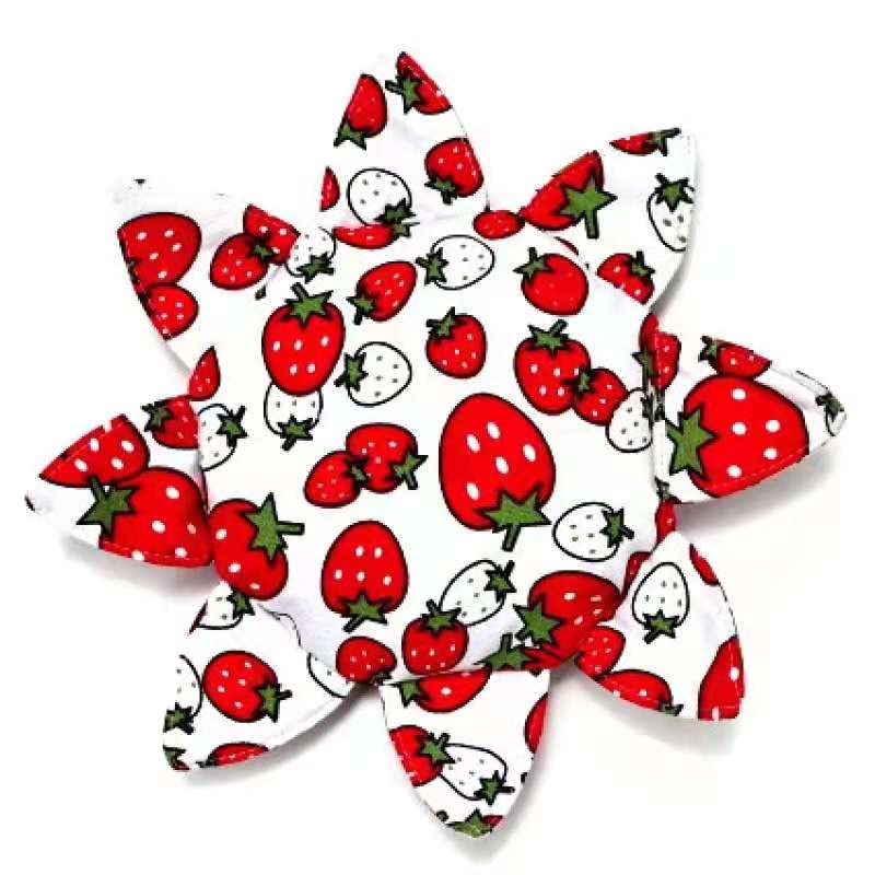 Comfortable soft sun flower cloth art soft frisbeen kindergarten outdoor sports handmade flying saucer