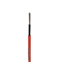 10 mm2 Solarstrom kabel Niederspannungs-einadriger isolierter verzinnter Kupferdraht XLPE/PVC/XLPO-Isolierung für Paneele