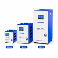Regulador Automático de Voltaje CA de 0.5kVA, 1kVA, 2kVA, 220V, Tipo Servomotor, Monofásico, Estabilizador de Energía para Hogar y Oficina