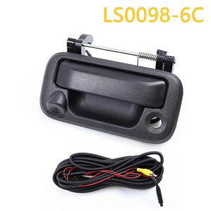 Adili Black Tailgate Handle with <b>Camera</b> and <b>Wiring</b> Harness (Plastic & Metal) LS0098-6C for for Truck New - Product Image 4