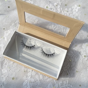 Pestañas de Visón 100% Reales, Libres de Crueldad Animal, Hechas a Mano, Pestañas de Visón 3D, Logotipo Personalizado, Pestañas de Visón de Tira Completa - Product Image 2