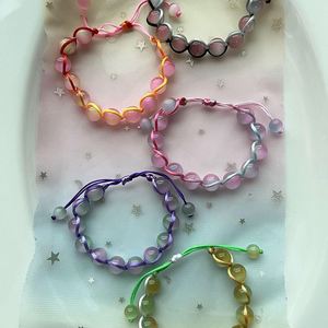 Natural Stone <b>Bracelet</b> Colorful Glass Beaded Energy Healing Innovative Custom Jewelry Card E-commerce Ready Pack - Product Image 3