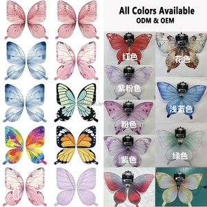 SMOOTH Nuovo Prodotto <span class=keywords><strong>Farfalla</strong></span> Bionica Volante Telecomandata Rosa, Simulazione Dinamica per Decorazioni Eventi - Product Image 4