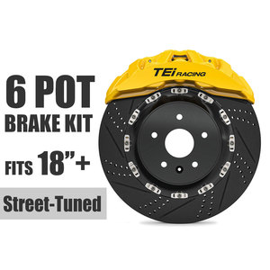 Kit de freinage surdimensionné TEI P60NS+ avec étrier de frein avant, disque de frein rainuré 355x32mm, 6 pistons pour <span class=keywords><strong>TOYOTA</strong></span> CROWN avec jantes de 18 pouces - Product Image 1
