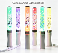 Barra de Luz LED RICHSHINING, Forma Redonda, 15 Colores Cambiantes, Funciona con Batería, para Eventos al Aire Libre, Animación de Personas Mayores
