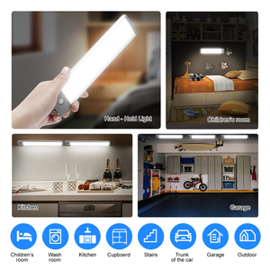 Éclairage LED en gros à détecteur de mouvement pour armoire, penderie, cuisine, chambre à coucher, éclairage sous-meuble à détecteur de mouvement - Product Image 4