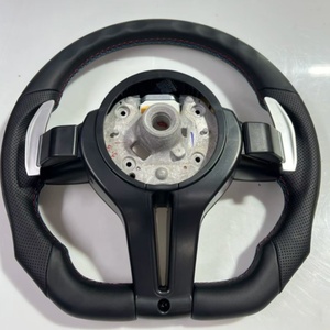 Volant de voiture en cuir très demandé pour <span class=keywords><strong>BMW</strong></span> F20 F22 F45 F30 F35 F32 X1 F48 X2 X3 F25 X4 F26 X5 F15 X6 F16 E70 E90 - Product Image 6