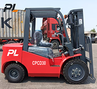 Chariot élévateur diesel contrepoids PL pour la logistique d'entrepôt, l'usine et la manutention de matériaux en extérieur