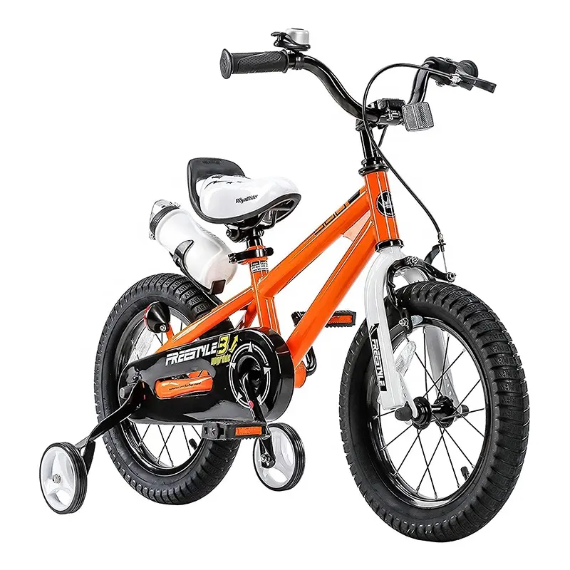 Royalbaby حرة دراجة 12-20 بوصة مع عجلات التدريب دراجة أطفال للبنين بنات أزرق أحمر