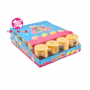 ODM cuisine cuit à la vapeur chignon doux gommeux bonbons Mini Baozi boulette forme jouets petite boîte alimentaire emballage bonbons fruités gommes - Product Image 6