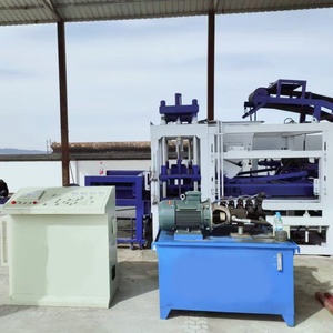 Automatic Cement/Concrete/Hollow <strong>Block</strong> Making <strong>Machine</strong> <strong>QT4</strong>-15 New Construction Vibration <strong>Block</strong> <strong>Machine</strong> Concrete <strong>Machine</strong> - Product Image 2