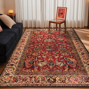 Di lusso stile persiano retrò di grandi dimensioni antiscivolo porta d'ingresso stuoie per casa soggiorno facile pulizia morbido <span class=keywords><strong>tappeto</strong></span> camera <span class=keywords><strong>da</strong></span> <span class=keywords><strong>letto</strong></span> - Product Image 1