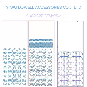 Soporte DOWELL personalizado exquisita flor diamante pequeña y creativa horquilla exuda un encanto elegante al por mayor garra para el cabello - Product Image 6