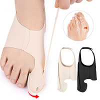 Attelle ajustable pour hallux valgus, manchon correcteur souple, sangle à porter dans les chaussures, redresseur d'orteils, protection pour le pied