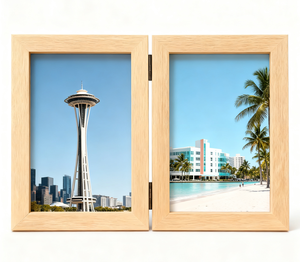 Hai mở bản lề Khung ảnh gỗ cho trang trí nội thất - Product Image 6