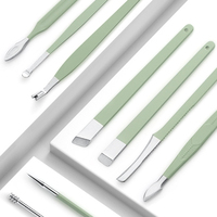 Kit de Soins des Ongles Professionnel en Acier Inoxydable – Coupe-Ongles, Polissage, 18/12/10/8 Pièces – Ensemble de Toilettage Portable et Durable Vert