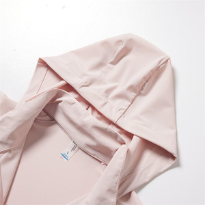 <strong>Women's</strong> Ice Silk <strong>Summer</strong> Outdoor Anti-UV Sun Protection Sports Fishing <strong>Lightweight</strong> Breathable UPF50+ Hooded Short <strong>Jacket</strong> - Product Image 2