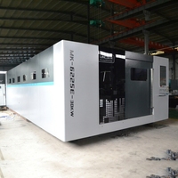 Machine de découpe laser à fibre à couverture intégrale avec table d'échange, découpeuse professionnelle CNC pour métal et pierre, numérique automatique, haute sécurité HIWIN