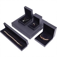 Boîte à bijoux en papier, emballage imprimé, coffret cadeau pour bague, collier, boucles d'oreilles, Saint-Valentin