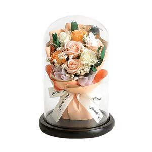 CustomizedExplosive modellseternal fiore copertura di vetro ornamento di <span class=keywords><strong>Rose</strong></span> Cross Border san valentino regalo di laurea compleanno Bouquet - Product Image 6