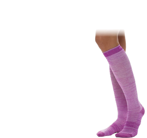 <span class=keywords><strong>Chaussettes</strong></span> de compression montantes pour femme à dégradé chiné, à pression graduée, pour la course, le voyage et le soulagement de la fatigue, personnalisables - Product Image 2