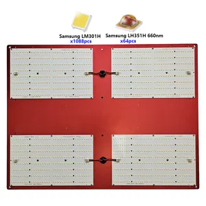 แผงไฟ LED ซัมซุง480วัตต์550 V2 LH351H LM301H เติบโตด้วย Hlg480h54b Meanwell - Product Image 3