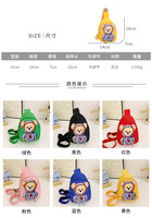 Bolso Bandolera Infantil con Logotipo Personalizado, Versión Coreana, Dibujos Animados, para Niños y Niñas, Estilo Casual